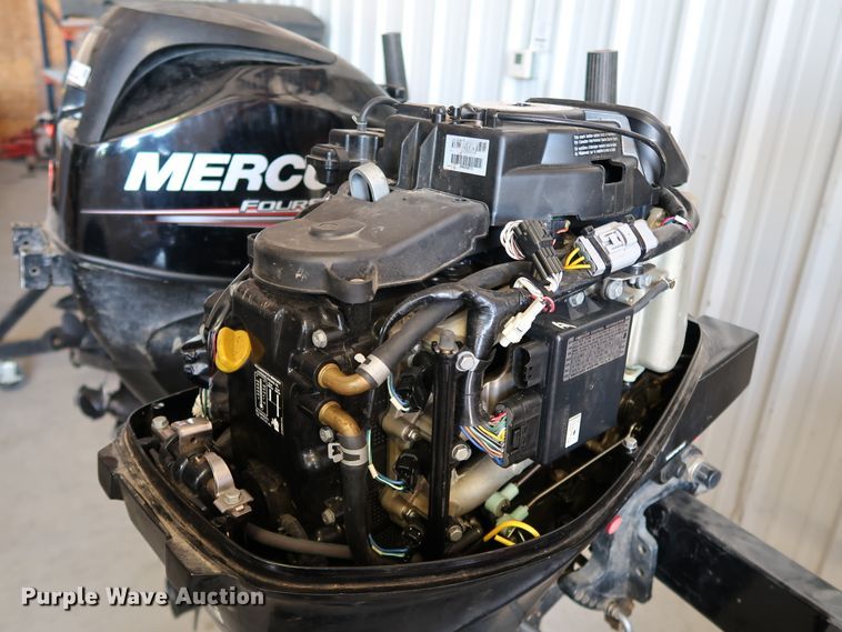 image for item KQ9772 2015 Mercury F25MH 1A25203EK  boat engine