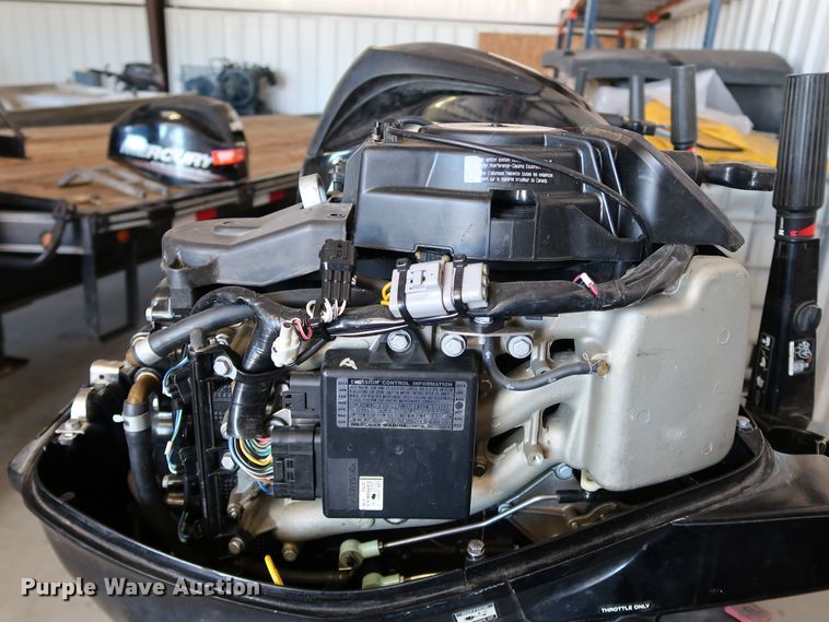 image for item KQ9772 2015 Mercury F25MH 1A25203EK  boat engine