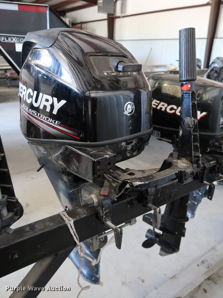 image for item KQ9773 2007 Mercury F25M 1A25203FK  boat engine