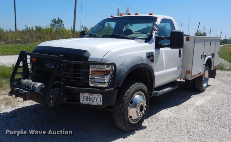 image for item KW9805 2008 Ford F550 XL  utility / service truck