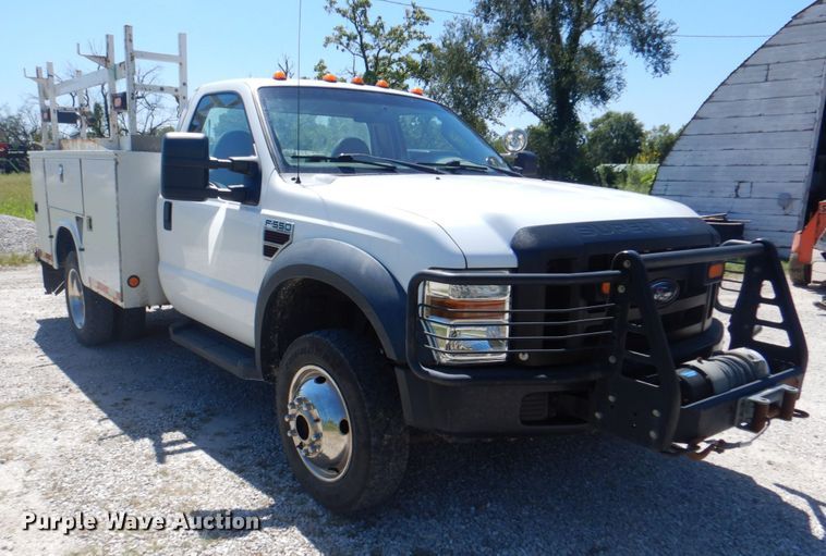 image for item KW9805 2008 Ford F550 XL  utility / service truck