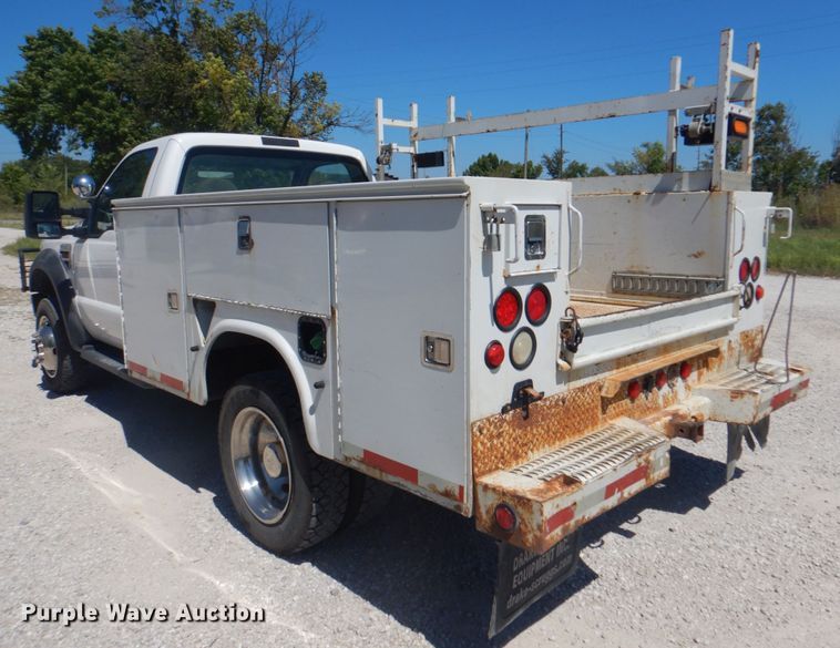 image for item KW9805 2008 Ford F550 XL  utility / service truck