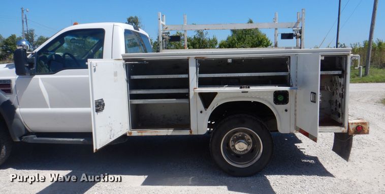 image for item KW9805 2008 Ford F550 XL  utility / service truck