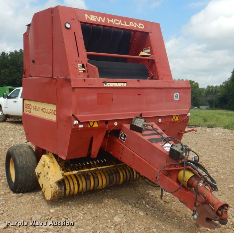 image for item KW9822 1995 New Holland 650 Fastnet  round baler