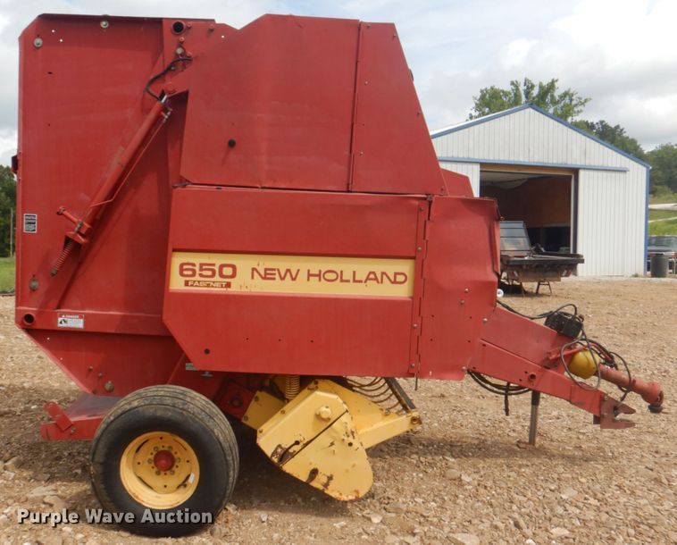 image for item KW9822 1995 New Holland 650 Fastnet  round baler