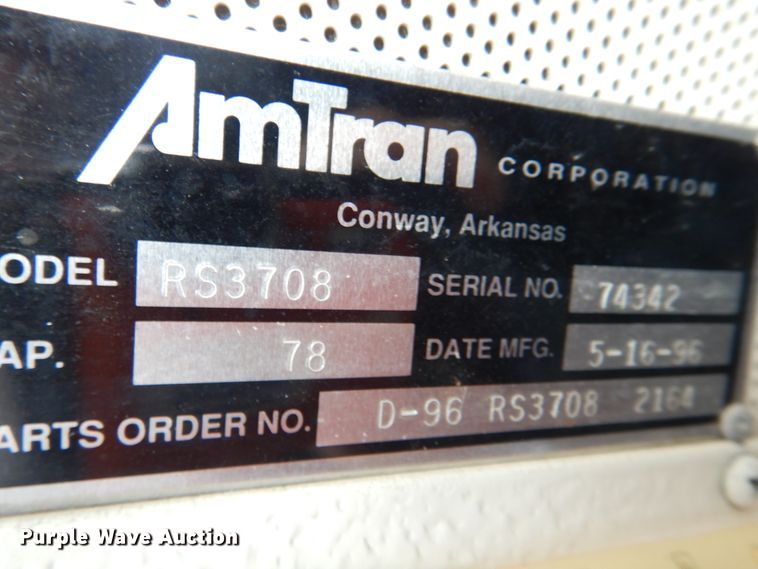 image for item KW9838 1996 International 3000  coach bus