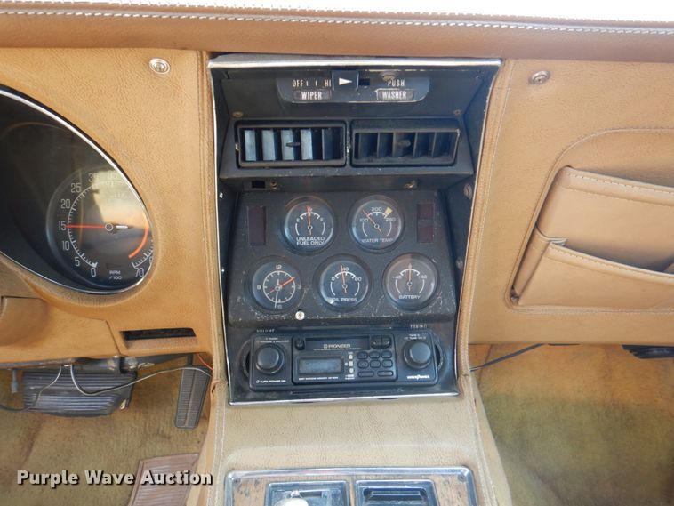 image for item KW9839 1975 Chevrolet Corvette Stingray