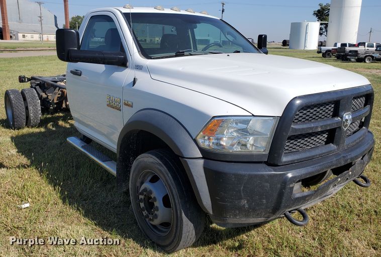 image for item KY9170 2016 Dodge Ram 4500HD  truck cab and chassis