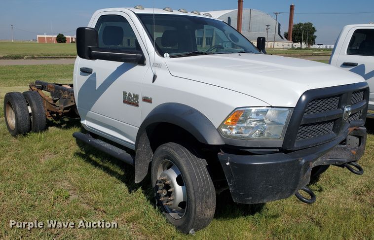 image for item KY9171 2015 Dodge Ram 5500HD  truck cab and chassis