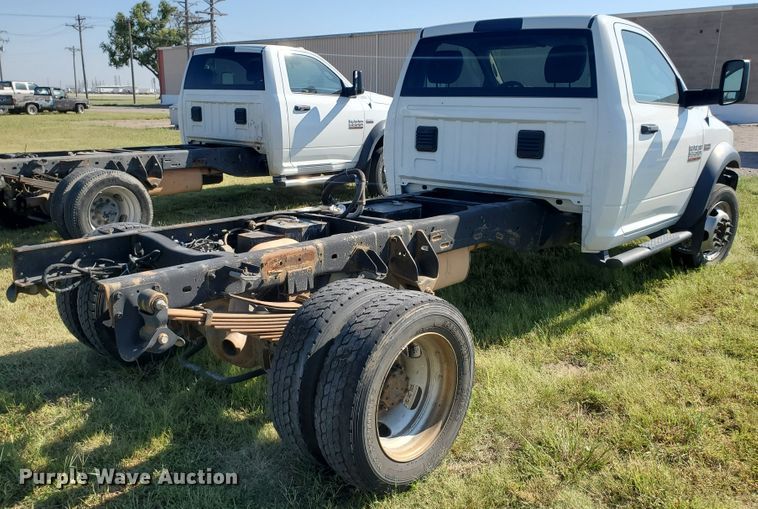 image for item KY9171 2015 Dodge Ram 5500HD  truck cab and chassis