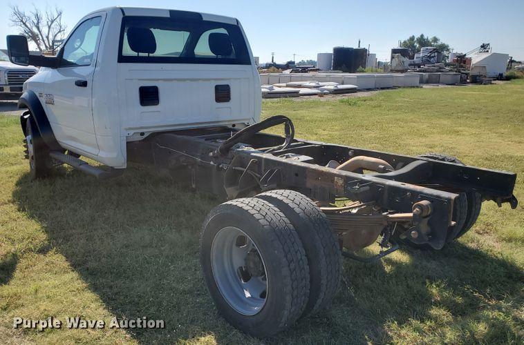 image for item KY9171 2015 Dodge Ram 5500HD  truck cab and chassis