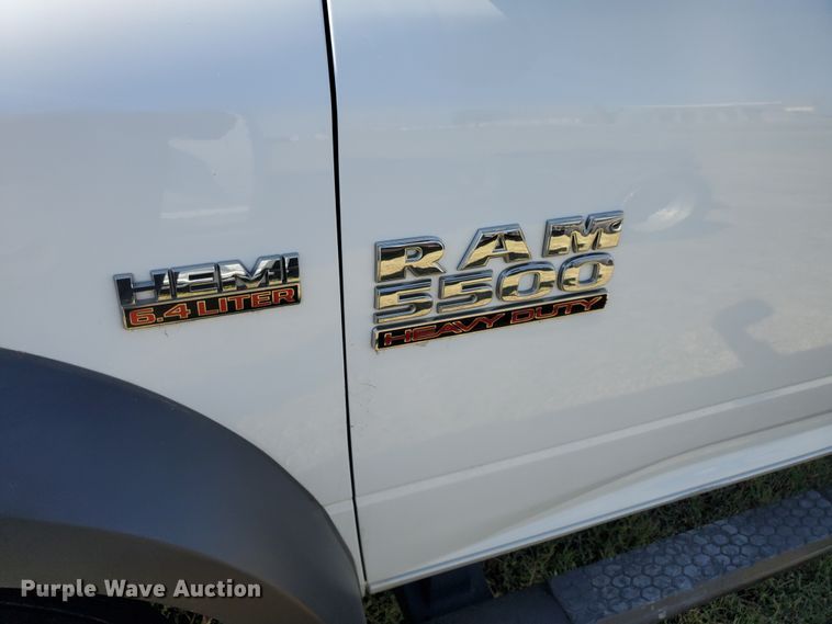 image for item KY9171 2015 Dodge Ram 5500HD  truck cab and chassis