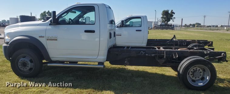 image for item KY9172 2016 Dodge Ram 5500HD  truck cab and chassis