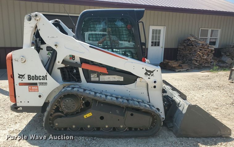 image for item KY9185 2014 Bobcat T590  skid steer loader