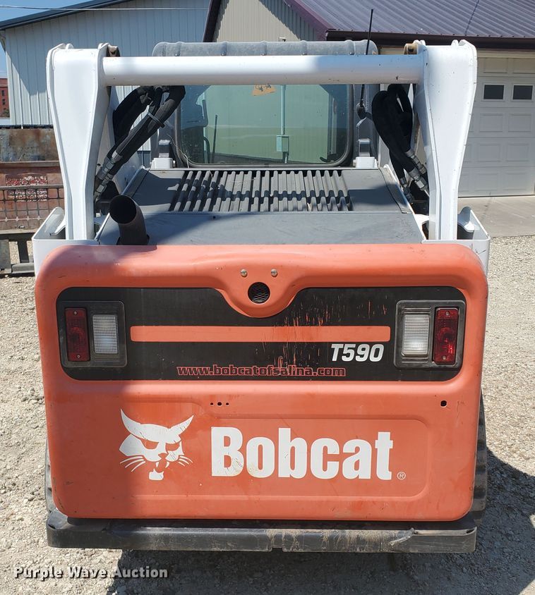 image for item KY9185 2014 Bobcat T590  skid steer loader