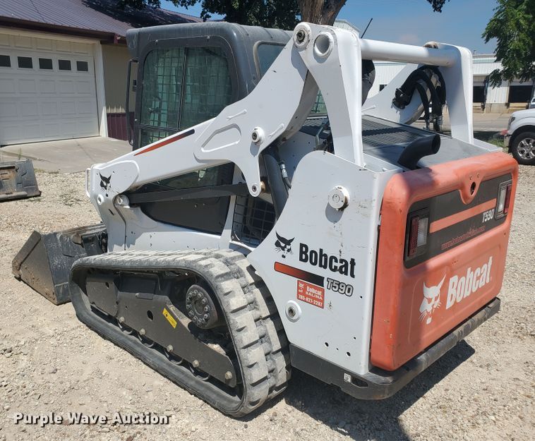 image for item KY9185 2014 Bobcat T590  skid steer loader