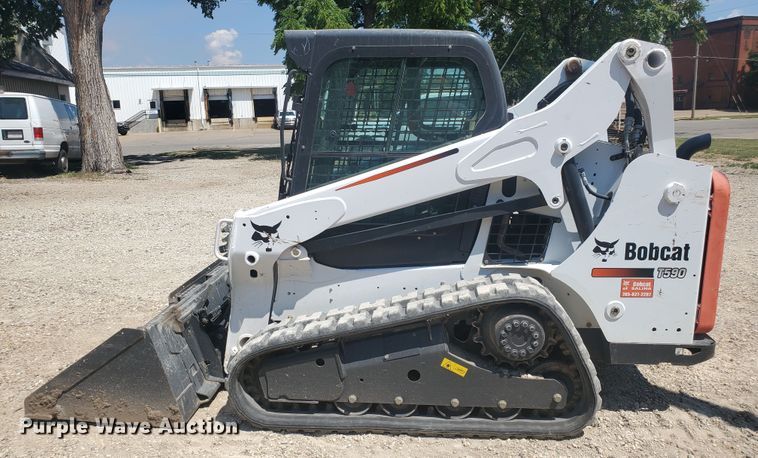 image for item KY9185 2014 Bobcat T590  skid steer loader