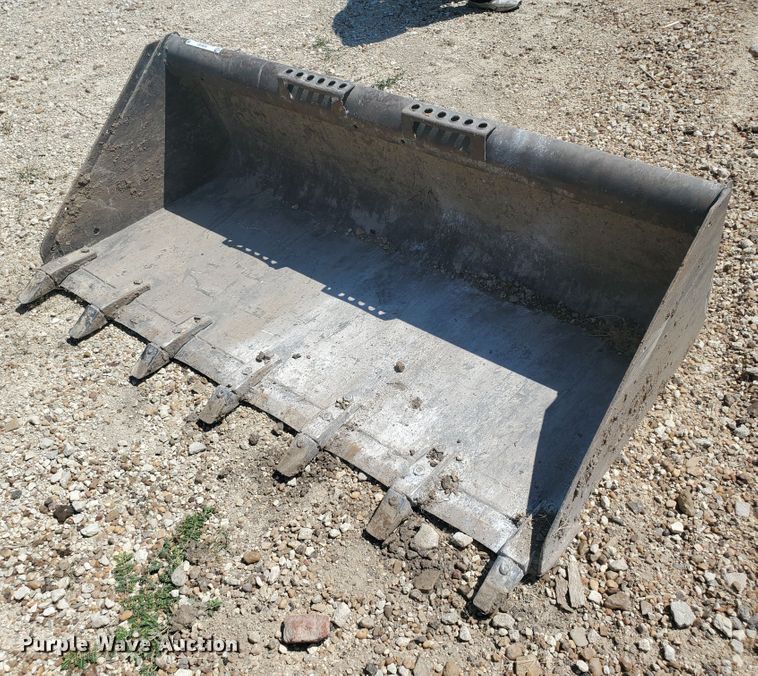 image for item KY9187 Bobcat  68"W skid steer bucket