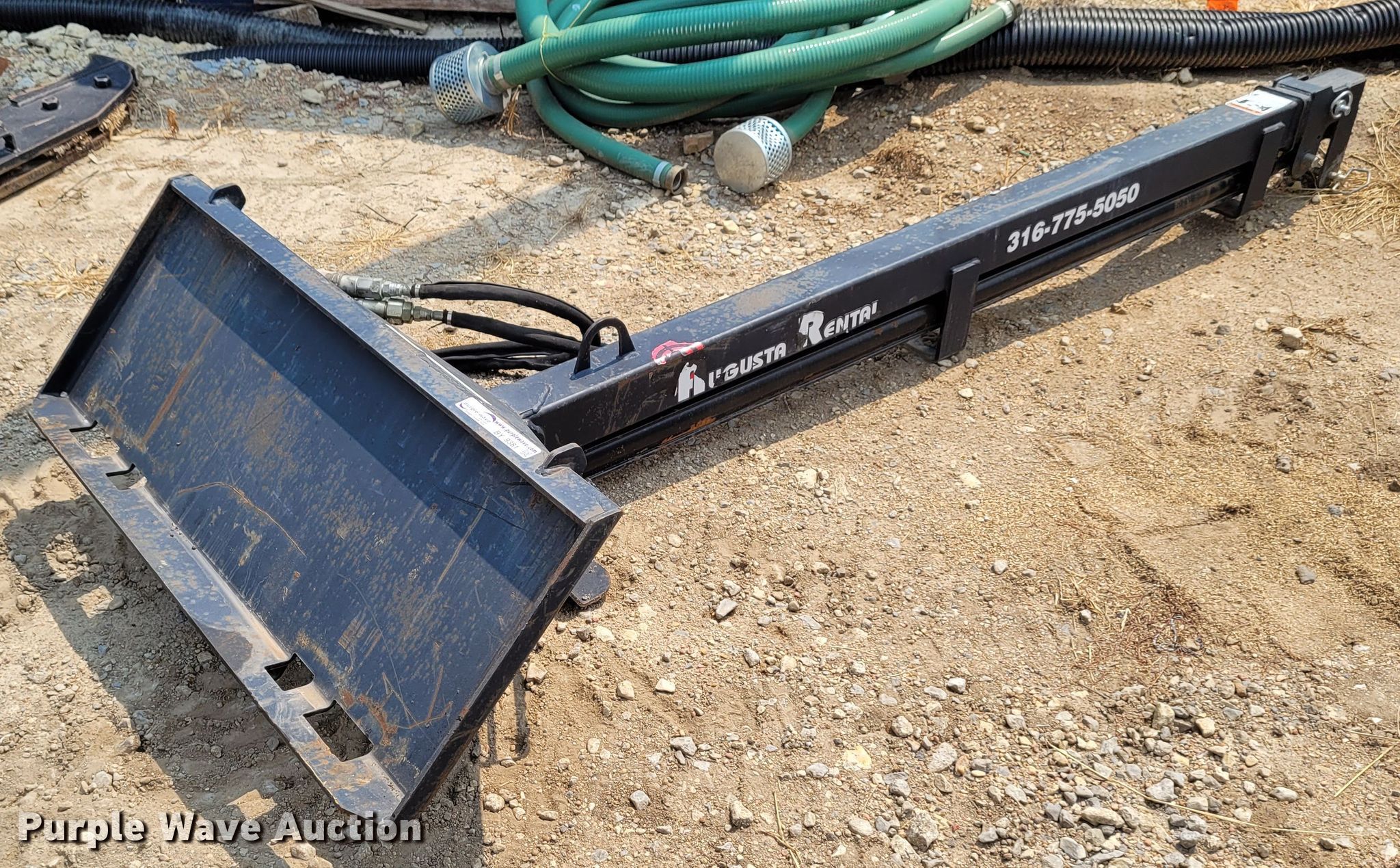 Quick Attach Jib Boom skid steer truss setter in Augusta, KS Item