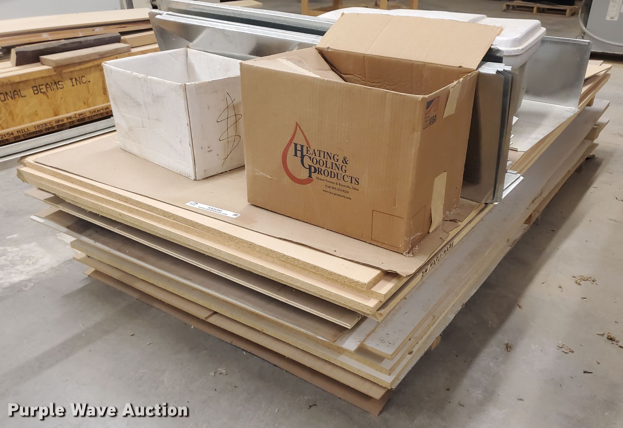 Building materials in Victoria, KS Item KK9398 sold Purple Wave