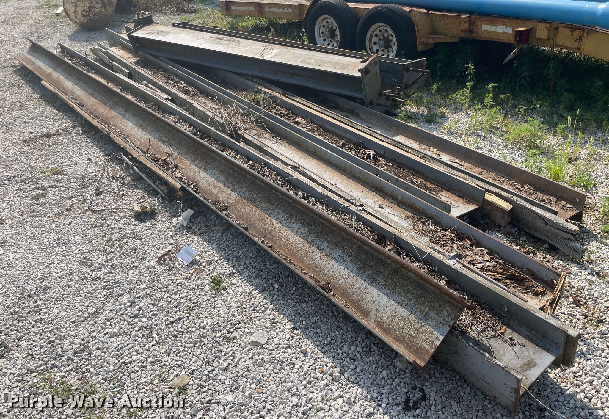 (10) steel beams in Joplin, MO Item KK9499 sold Purple Wave