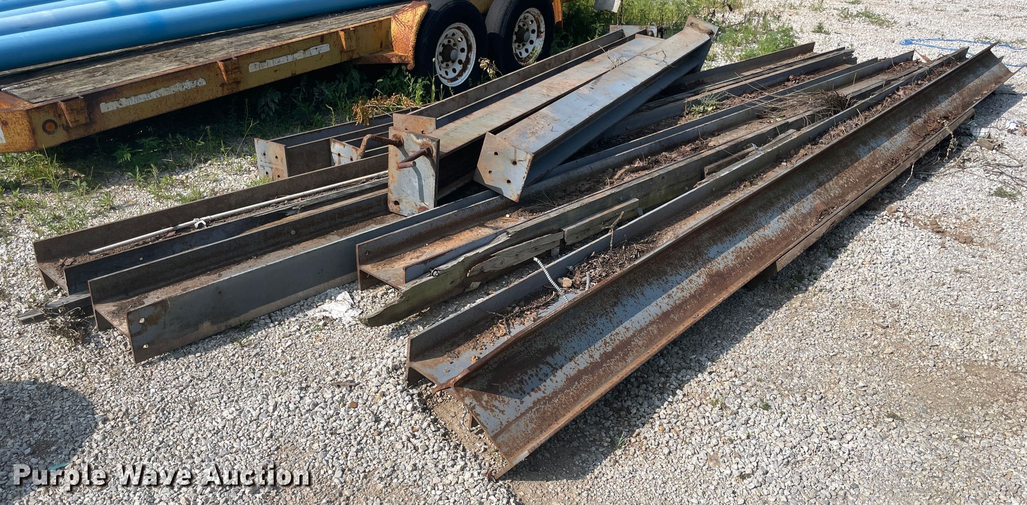 (10) steel beams in Joplin, MO Item KK9499 sold Purple Wave