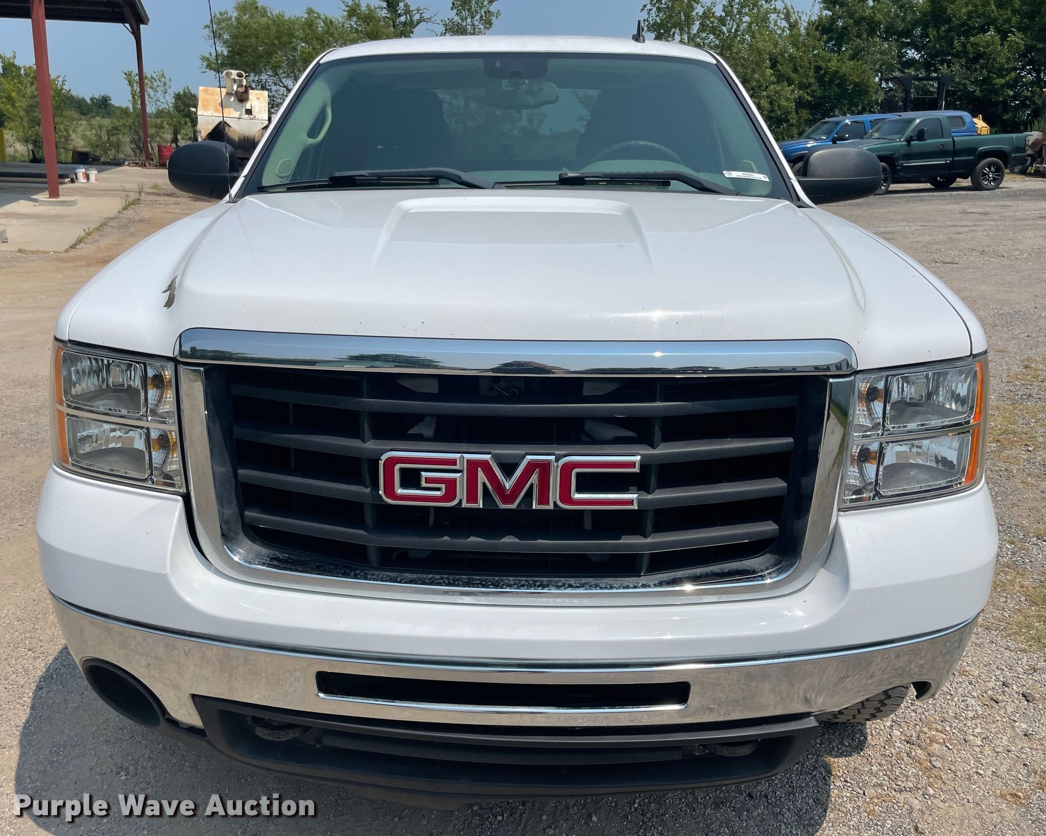 2008 GMC Sierra 2500HD Ext. Cab utility bed pickup truck in Coweta, OK
