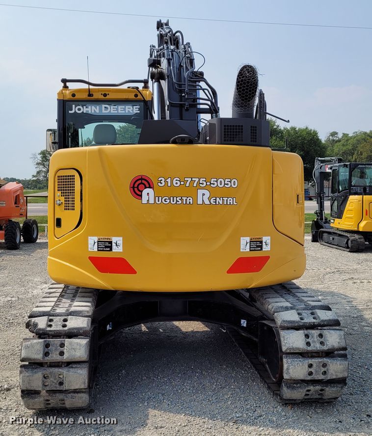 image for item BY9402 2017 John Deere 135G  excavator