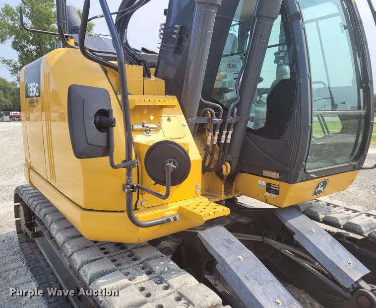 image for item BY9402 2017 John Deere 135G  excavator