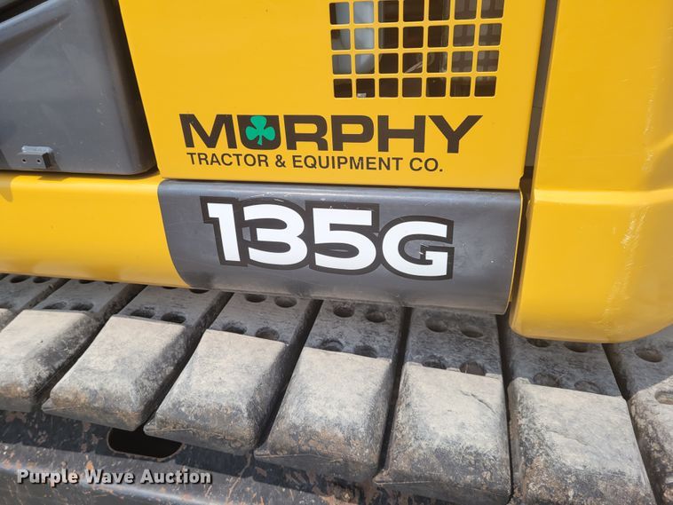 image for item BY9402 2017 John Deere 135G  excavator