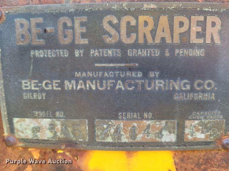 image for item BY9424 BE-GE ST545  scraper