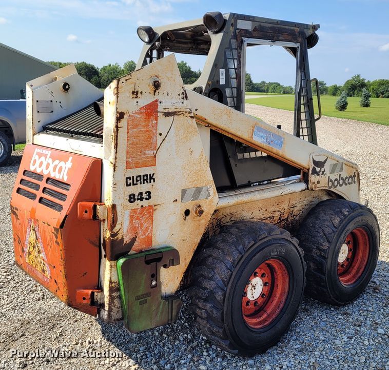 image for item BY9439 Bobcat 843  skid steer loader