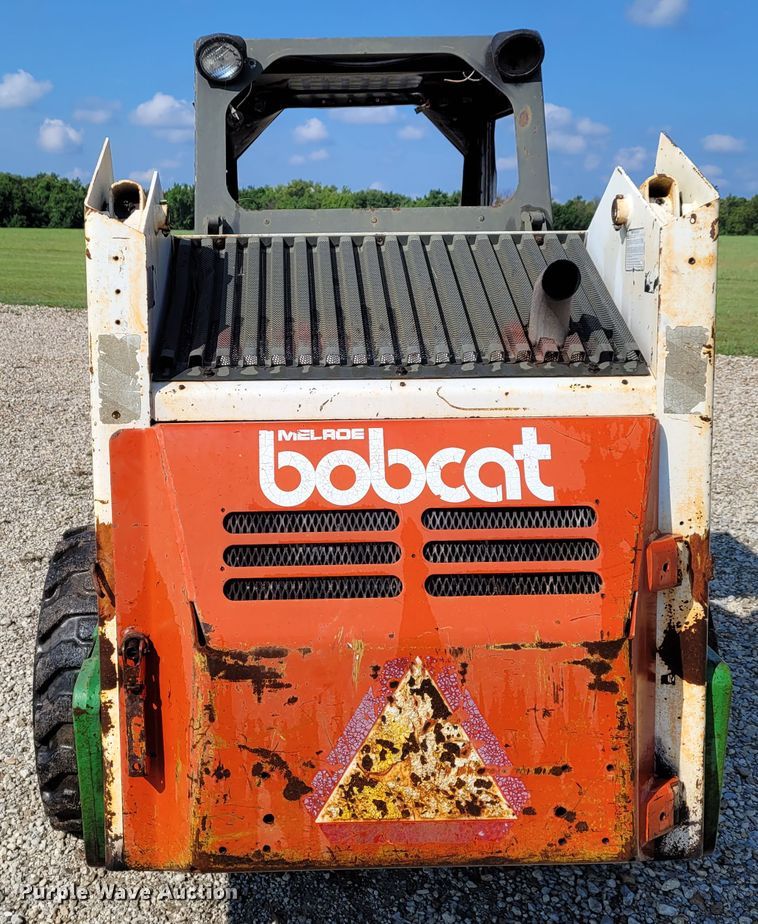 image for item BY9439 Bobcat 843  skid steer loader