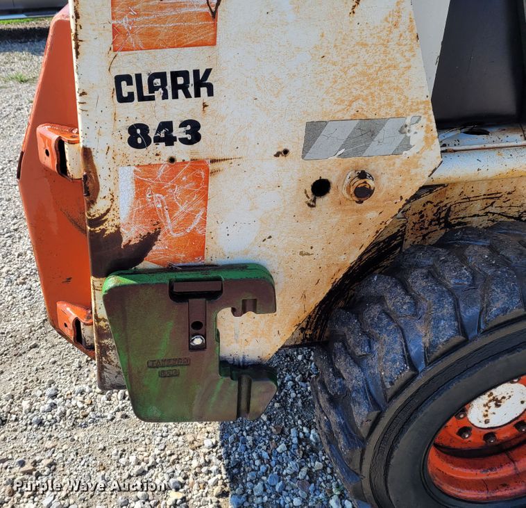 image for item BY9439 Bobcat 843  skid steer loader