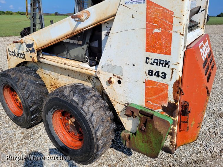 image for item BY9439 Bobcat 843  skid steer loader