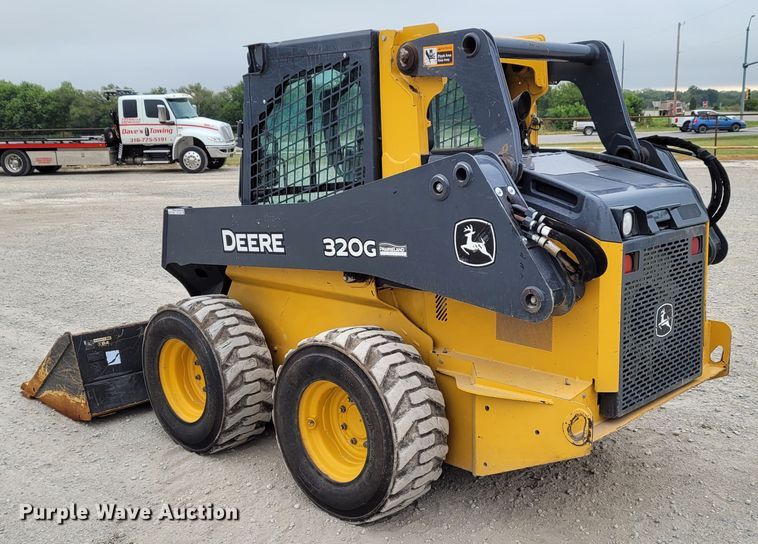 image for item BY9451 2019 John Deere 320G  skid steer loader