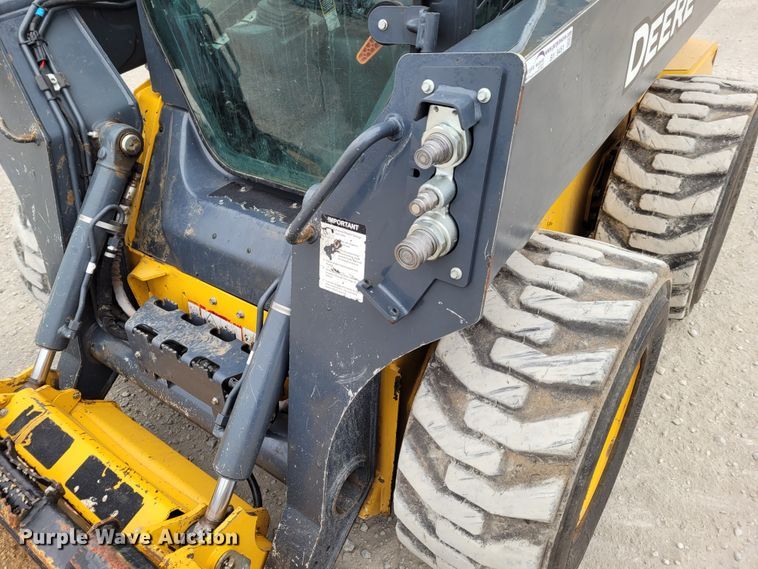 image for item BY9451 2019 John Deere 320G  skid steer loader