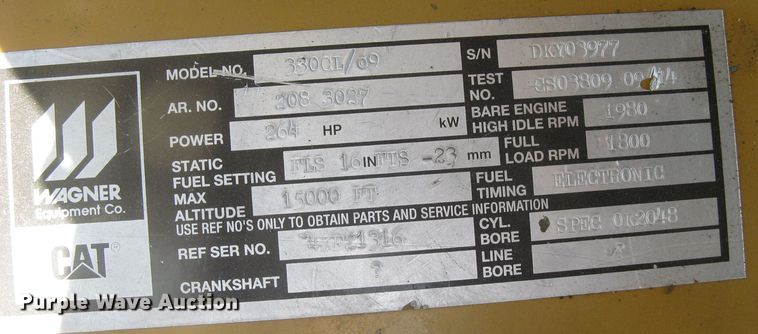 image for item DG5300 2005 Caterpillar 330CL  excavator