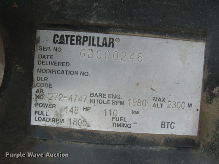 image for item DG5301 2009 Caterpillar 320DL  excavator