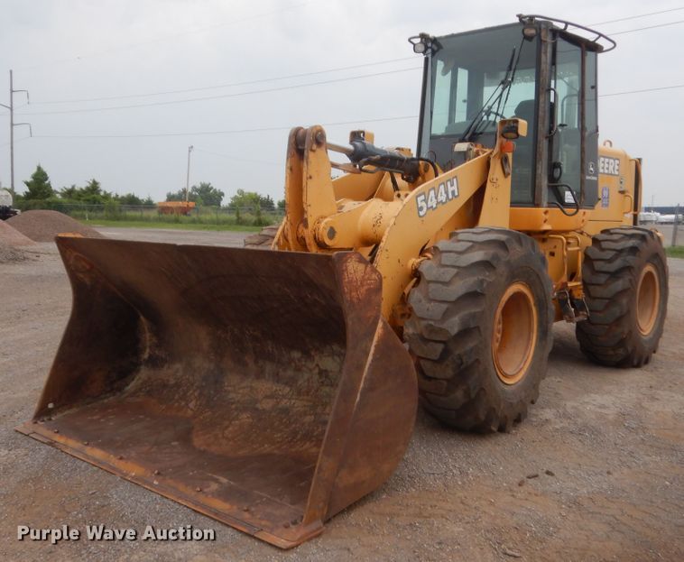 image for item DJ2228 2002 John Deere 544H  wheel loader