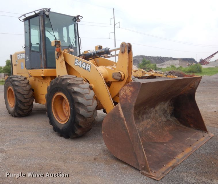 image for item DJ2228 2002 John Deere 544H  wheel loader