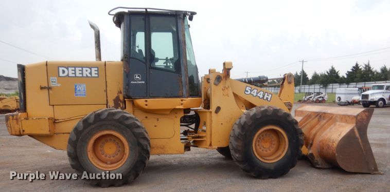 image for item DJ2228 2002 John Deere 544H  wheel loader