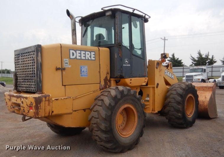 image for item DJ2228 2002 John Deere 544H  wheel loader
