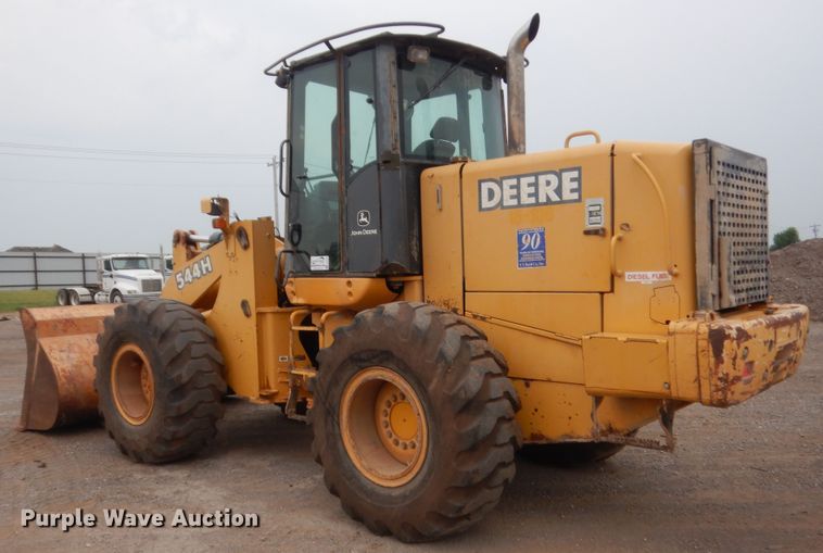 image for item DJ2228 2002 John Deere 544H  wheel loader