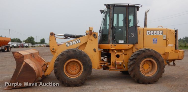 image for item DJ2228 2002 John Deere 544H  wheel loader