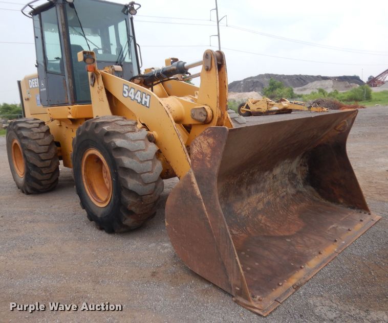 image for item DJ2228 2002 John Deere 544H  wheel loader