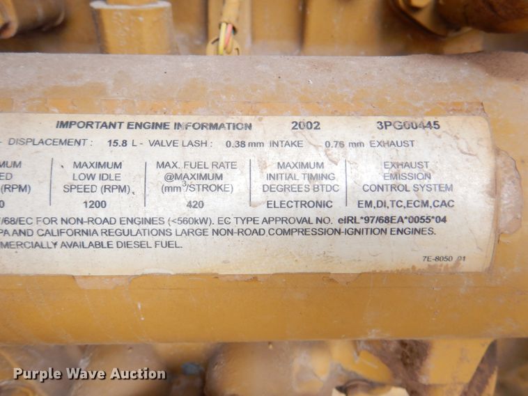 image for item DK2269 2003 Caterpillar 3456-XQ400  generator