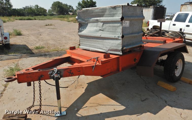 image for item DK2276 Shop built hydraulic pump trailer