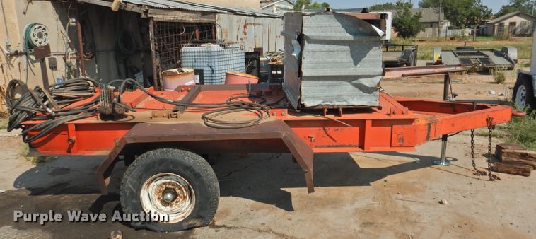 image for item DK2276 Shop built hydraulic pump trailer