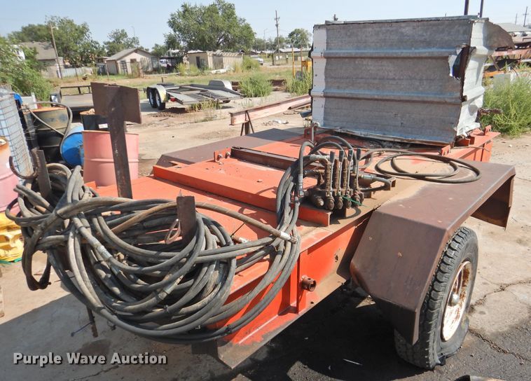 image for item DK2276 Shop built hydraulic pump trailer